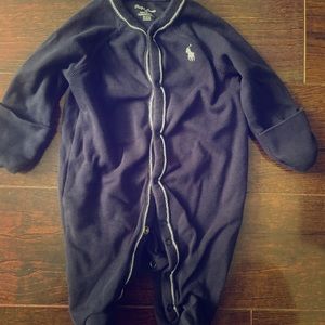 Newborn Ralph Lauren sleeper